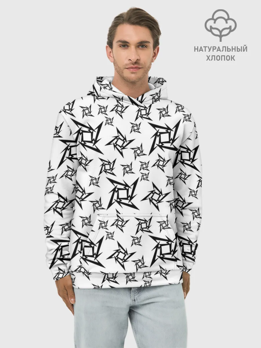 Худи мужской база хлопок / METALLICA