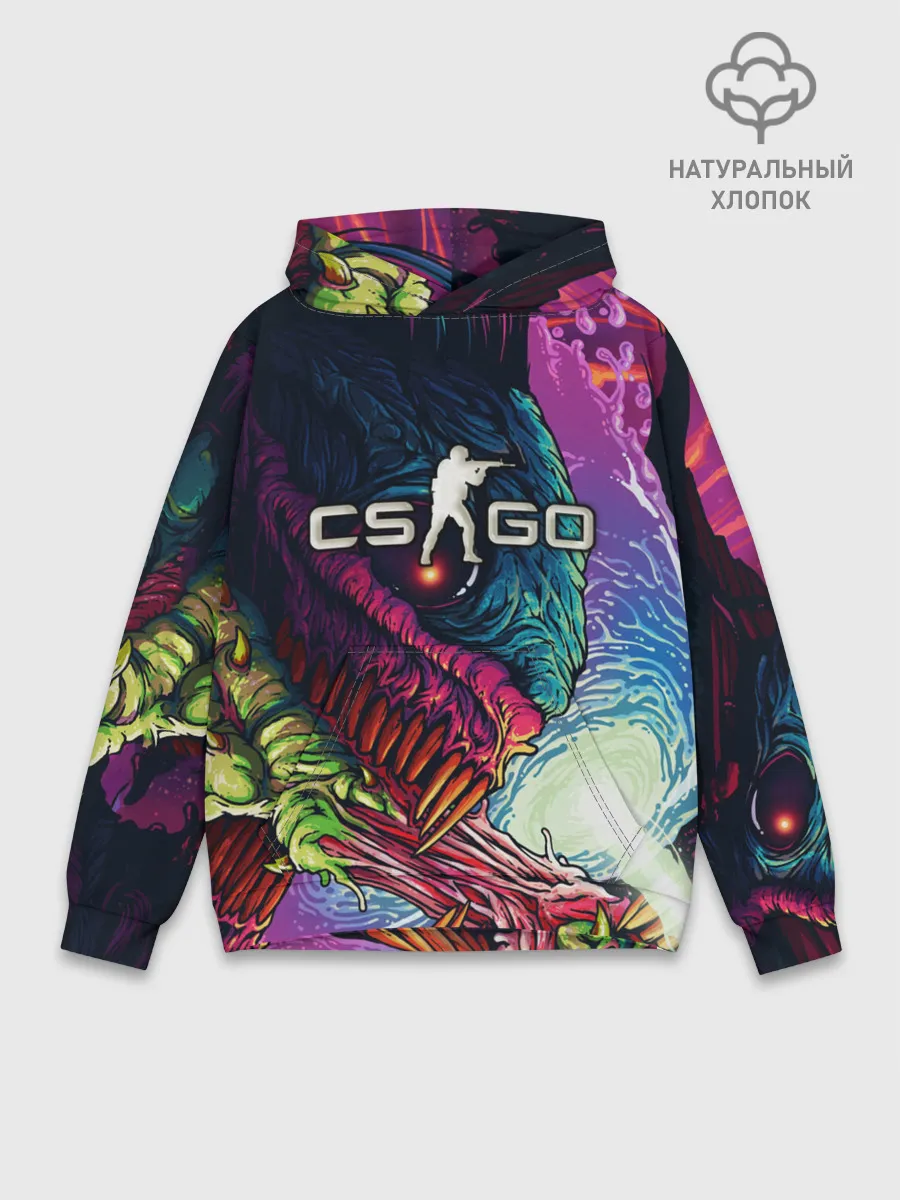Худи мужской база хлопок / CS:GO