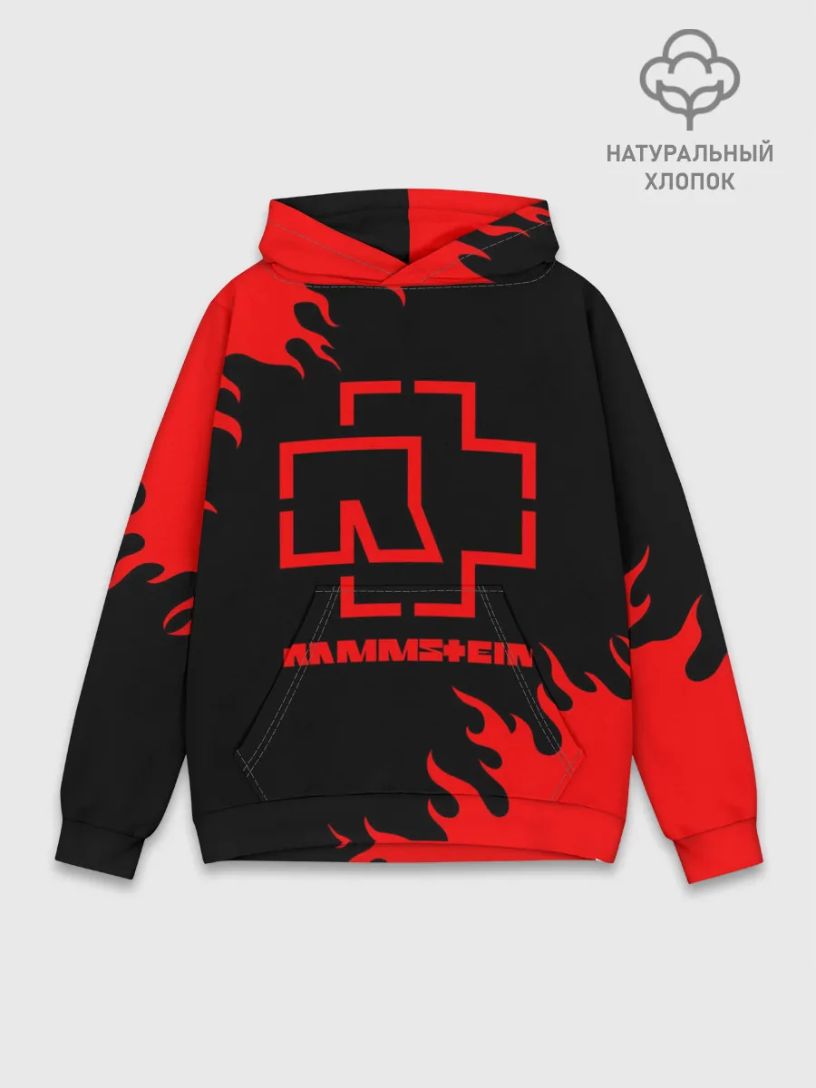 Худи мужской база хлопок / RAMMSTEIN