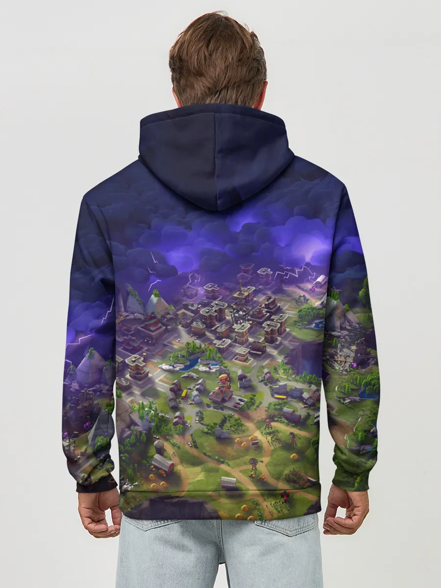 Худи мужской база хлопок / Fortnite