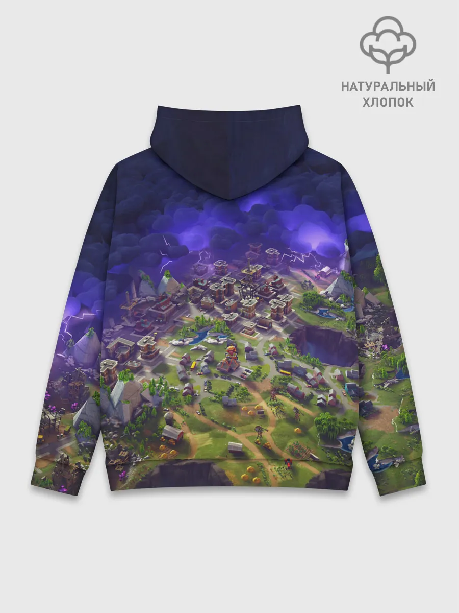 Худи мужской база хлопок / Fortnite