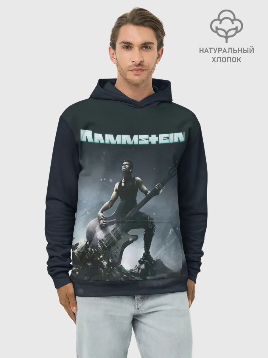 Худи мужской база хлопок / Rammstein