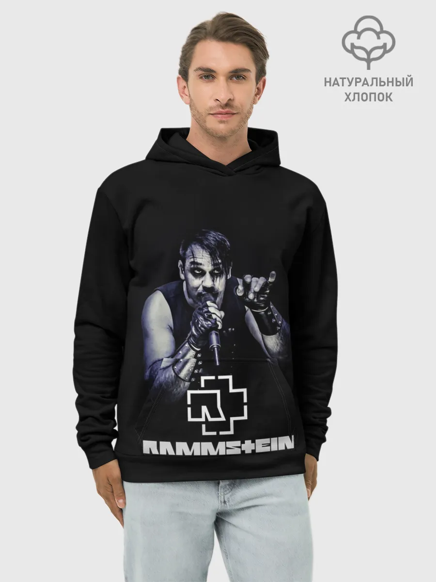 Худи мужской база хлопок / Rammstein
