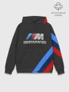 Худи мужской база хлопок / BMW КАРБОН