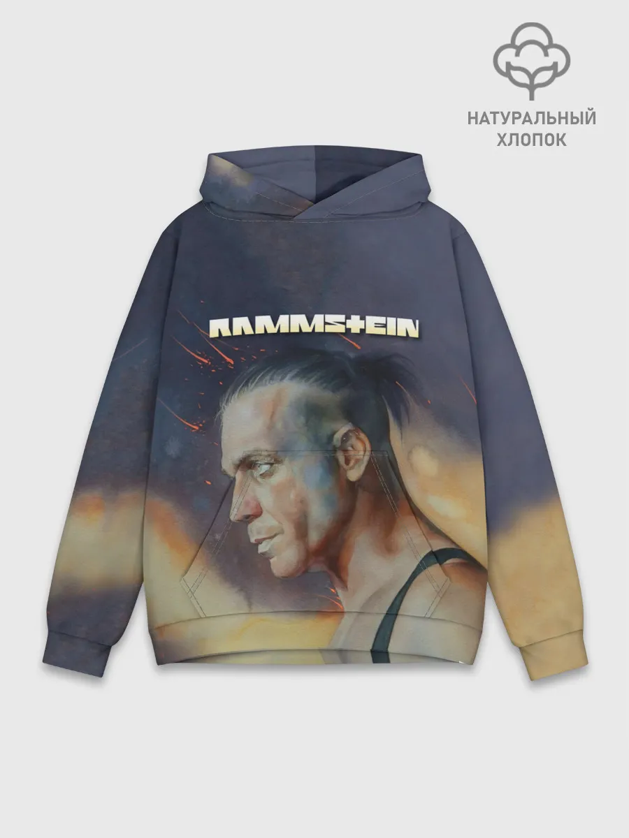 Худи мужской база хлопок / Rammstein