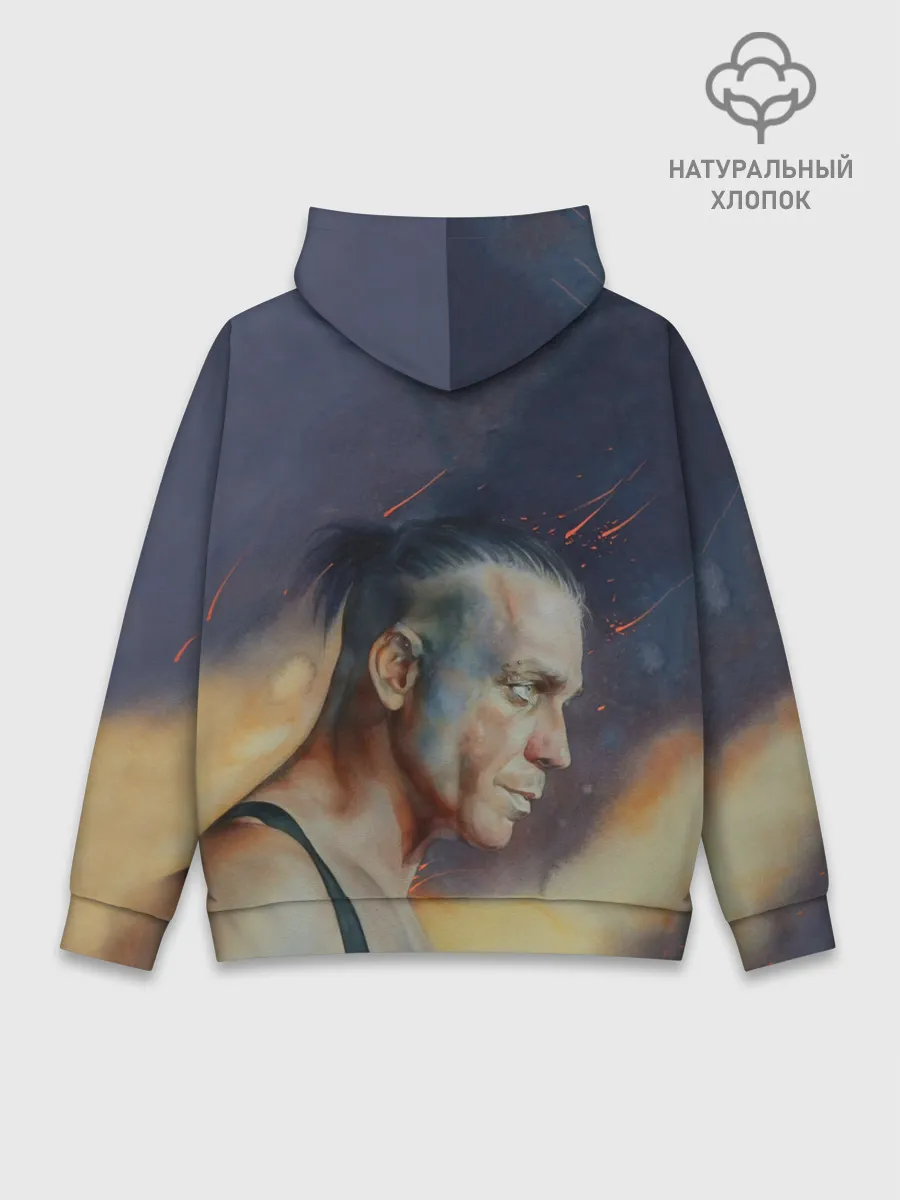 Худи мужской база хлопок / Rammstein