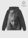 Худи мужской база хлопок / BILLIE EILISH