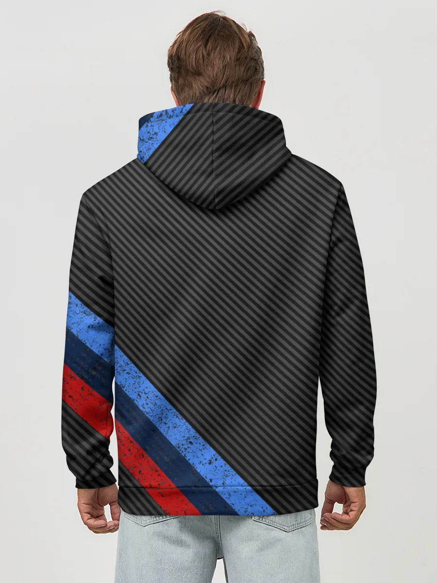 Худи мужской база хлопок / BMW КАРБОН