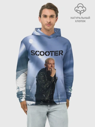 Худи мужской база хлопок / Scooter