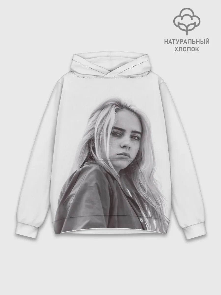 Худи мужской база хлопок / BILLIE EILISH