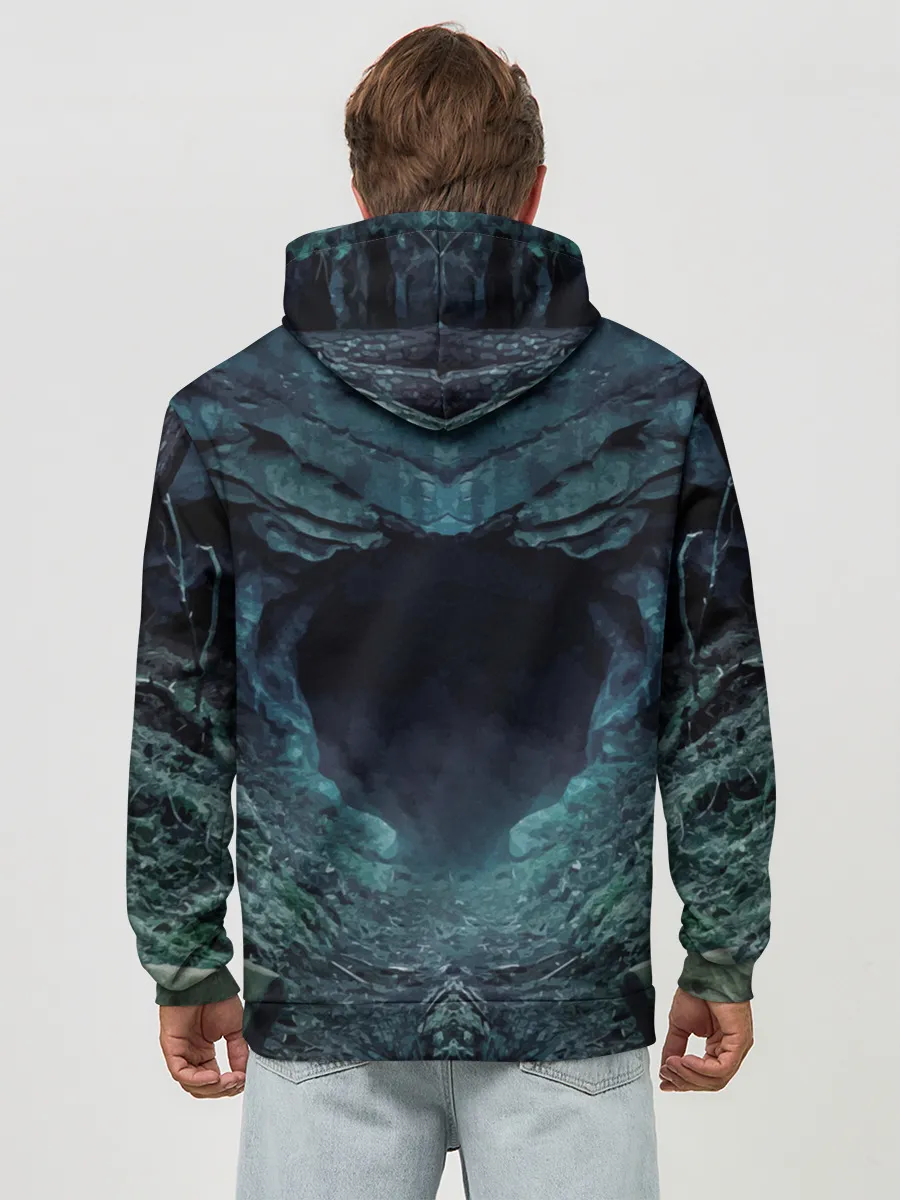 Худи мужской база хлопок / ТЬМА - Йонас