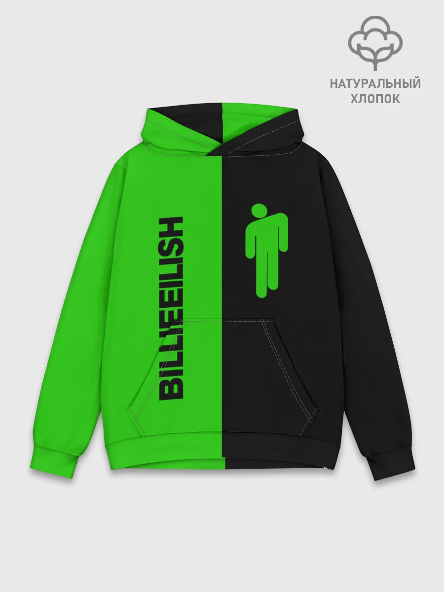 Худи мужской база хлопок / BILLIE EILISH
