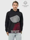 Худи мужской база хлопок / Resist