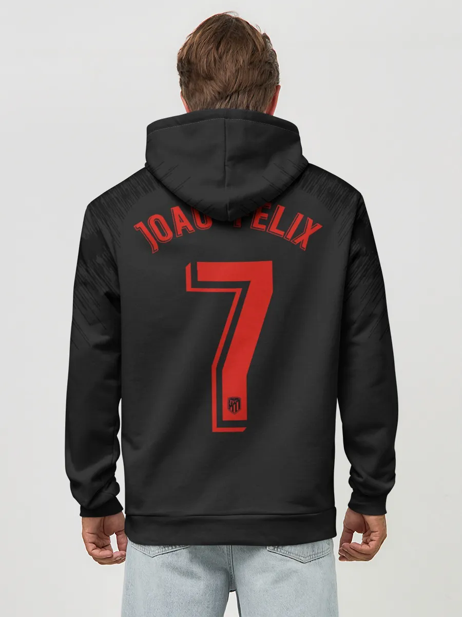 Худи мужской база хлопок / Joao Felix away 19-20