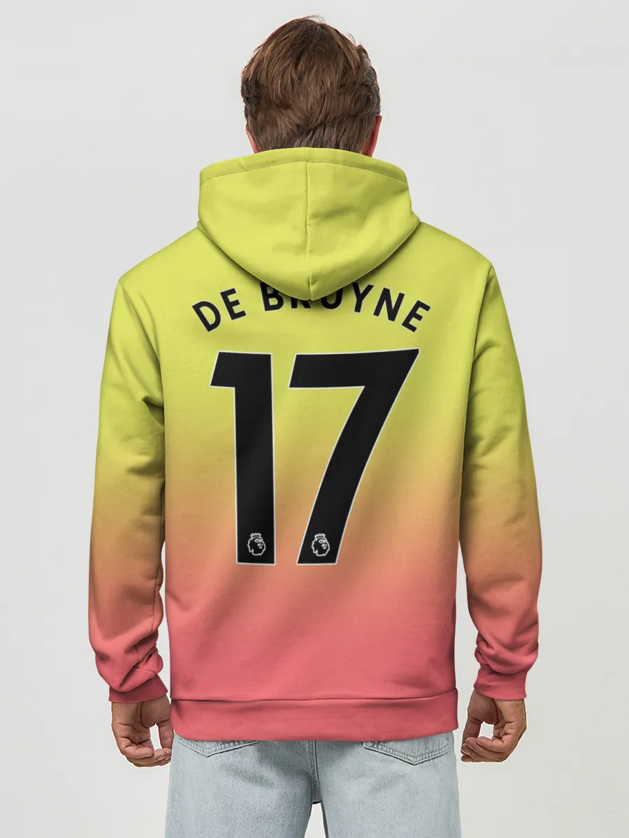 Худи мужской база хлопок / De Bruyne third 19-20