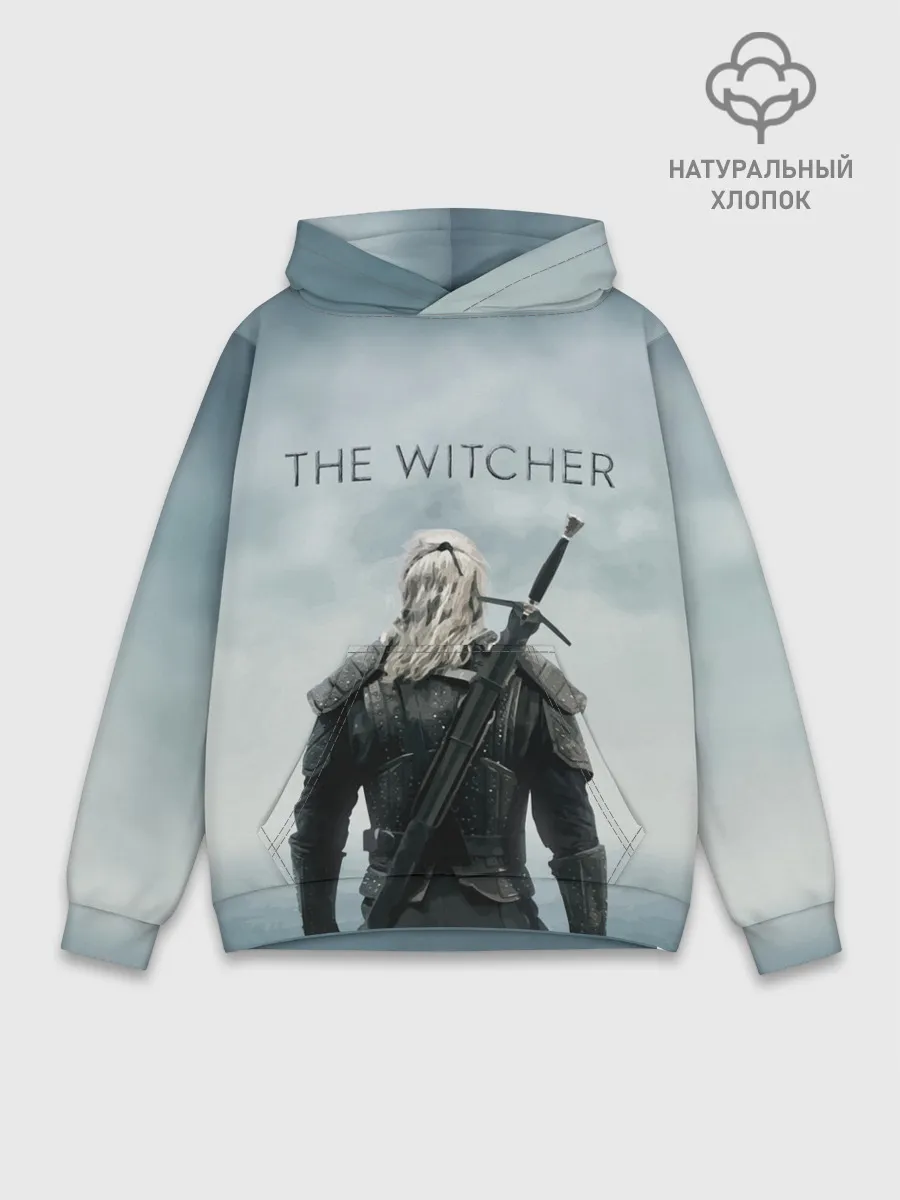 Худи мужской база хлопок / THE WITCHER