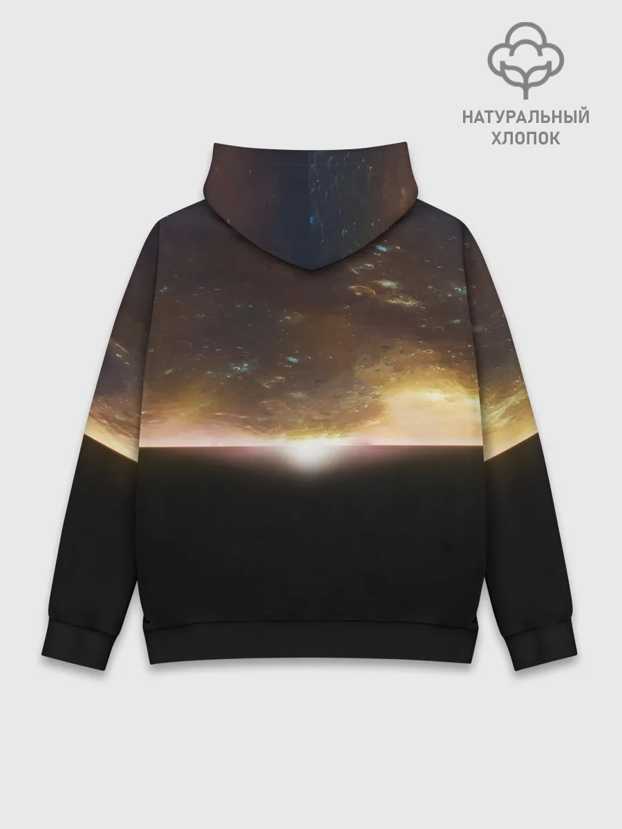 Худи мужской база хлопок / WARFRAME Planet
