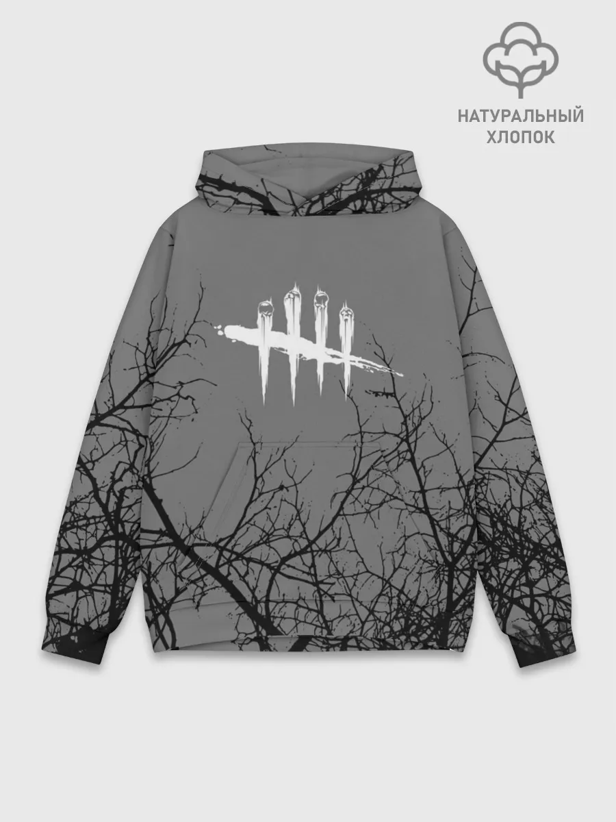 Худи мужской база хлопок / DEAD BY DAYLIGHT