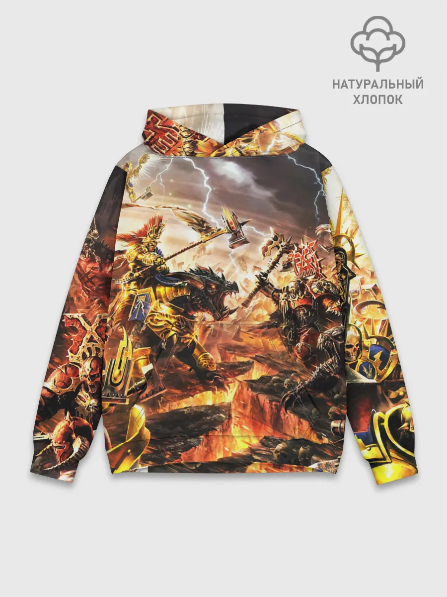 Худи мужской база хлопок / WARHAMMER 40K