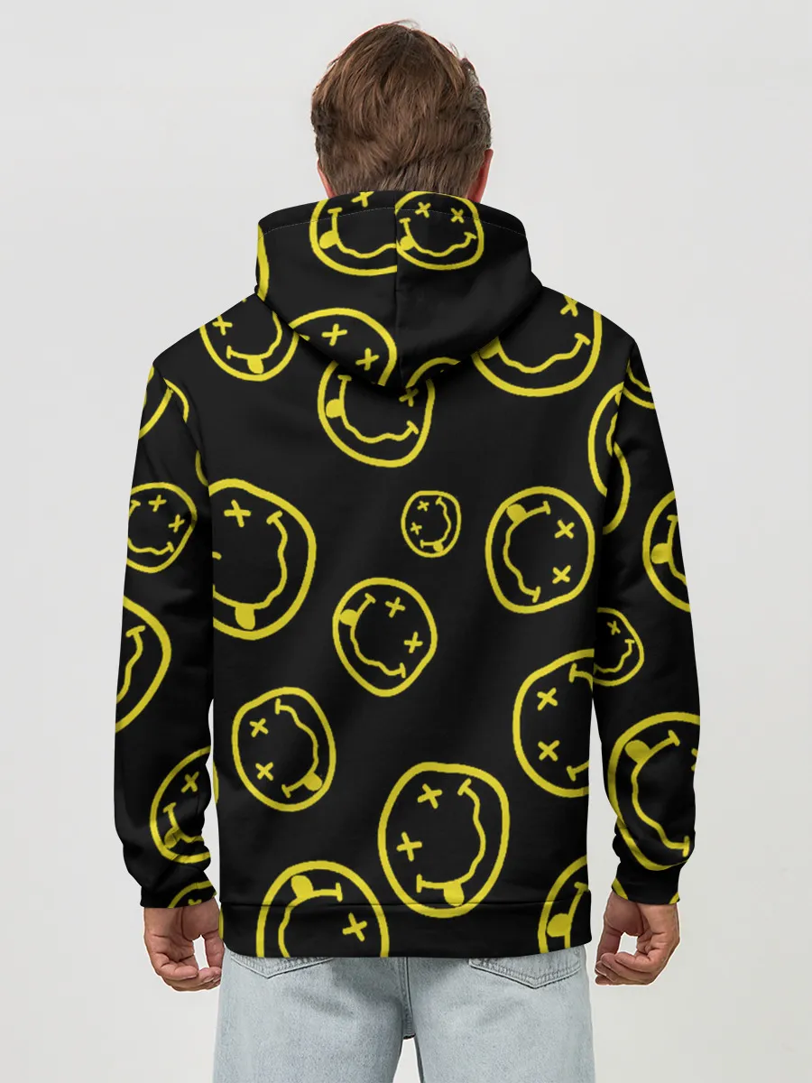 Худи мужской база хлопок / Nirvana