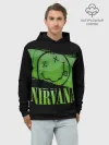 Худи мужской база хлопок / Nirvana