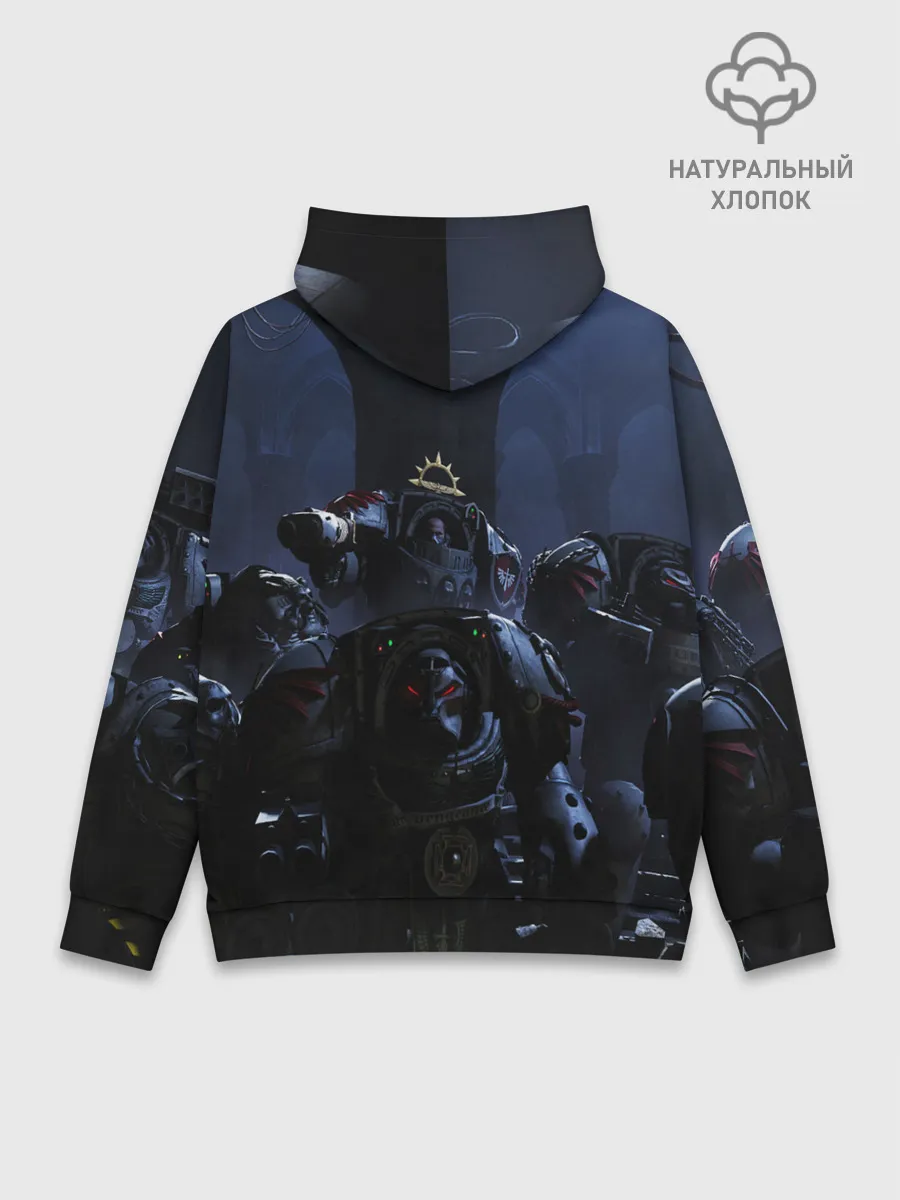 Худи мужской база хлопок / WARHAMMER 40K