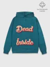 Худи мужской база хлопок / Dead inside