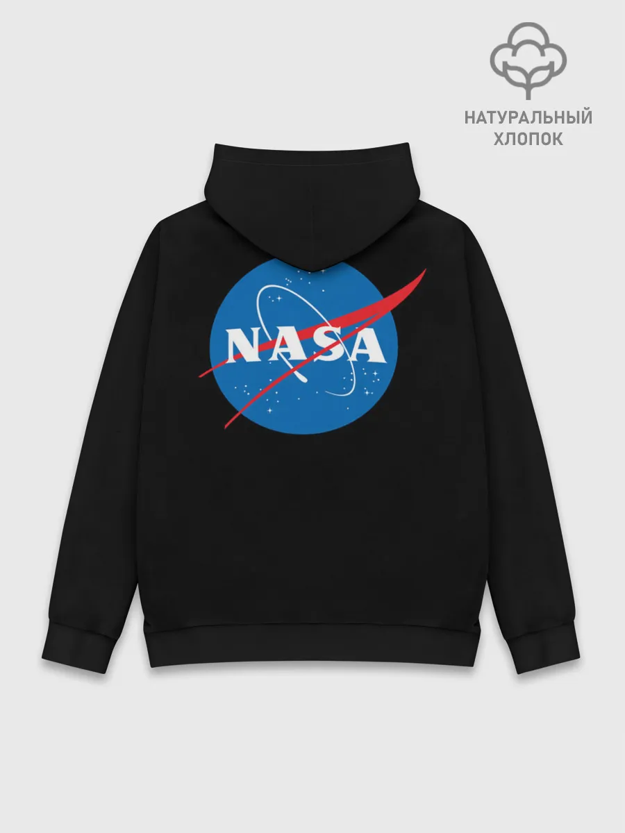 Худи мужской база хлопок / Nasa