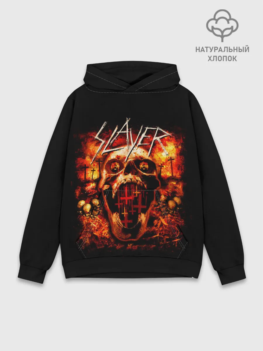 Худи мужской база хлопок / SLAYER