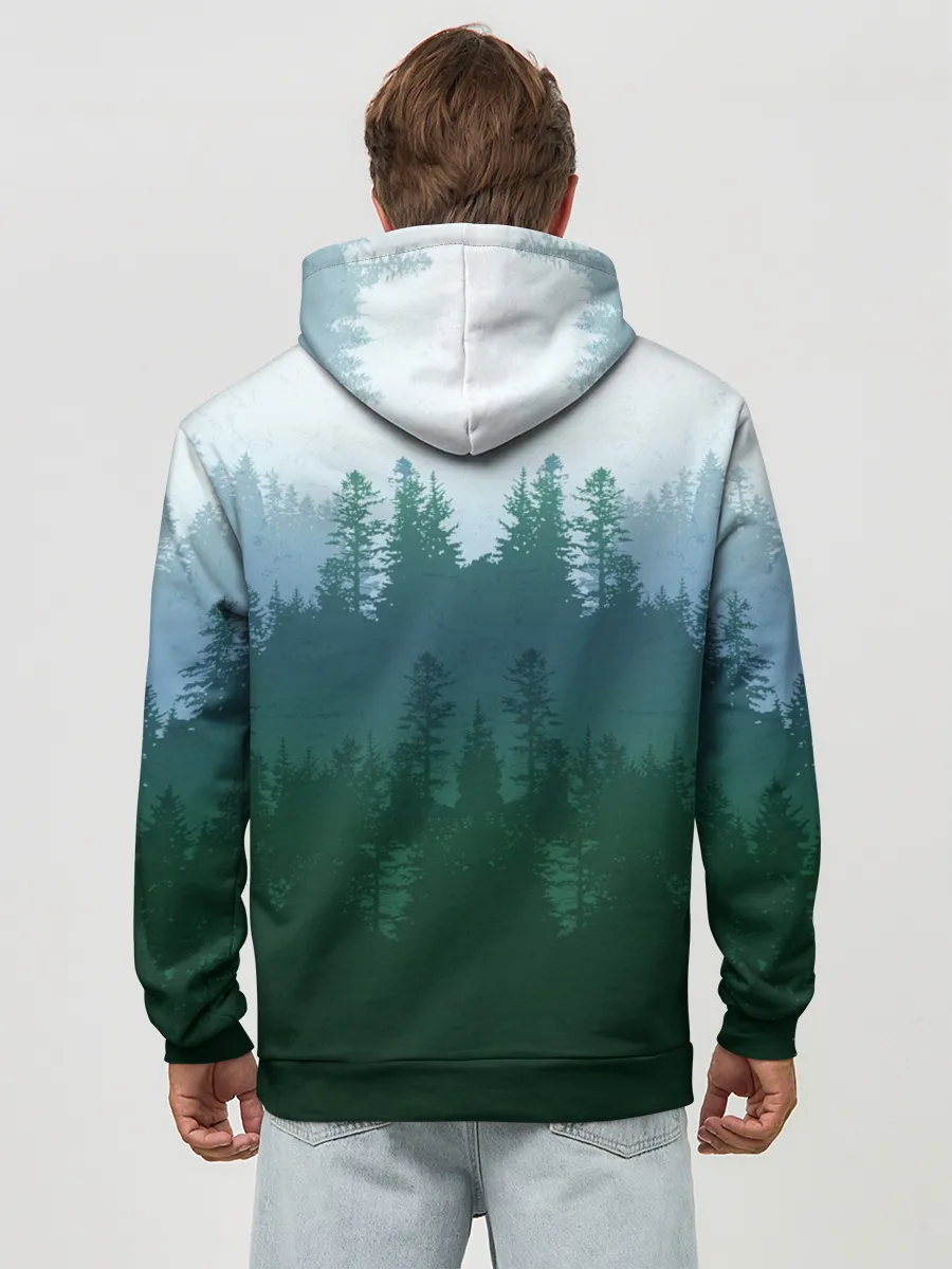 Худи мужской база хлопок / Сибирь