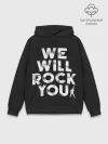 Худи мужской база хлопок / We Will Rock You