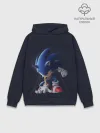 Худи мужской база хлопок / Sonic