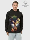 Худи мужской база хлопок / Sonic