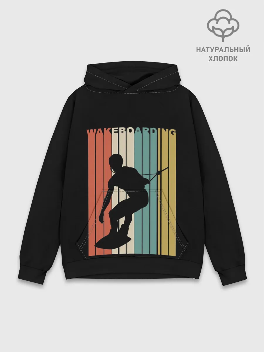 Худи мужской база хлопок / Wakeboarding