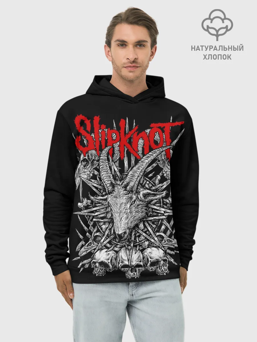 Худи мужской база хлопок / Slipknot