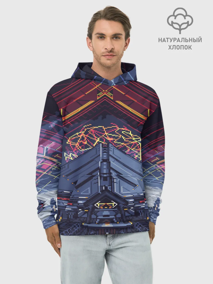 Худи мужской база хлопок / DESTINY