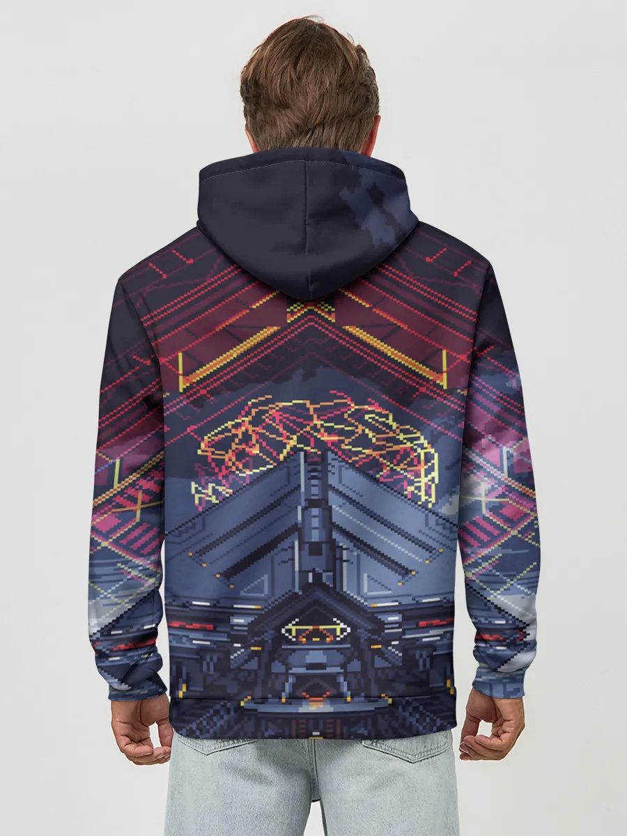 Худи мужской база хлопок / DESTINY