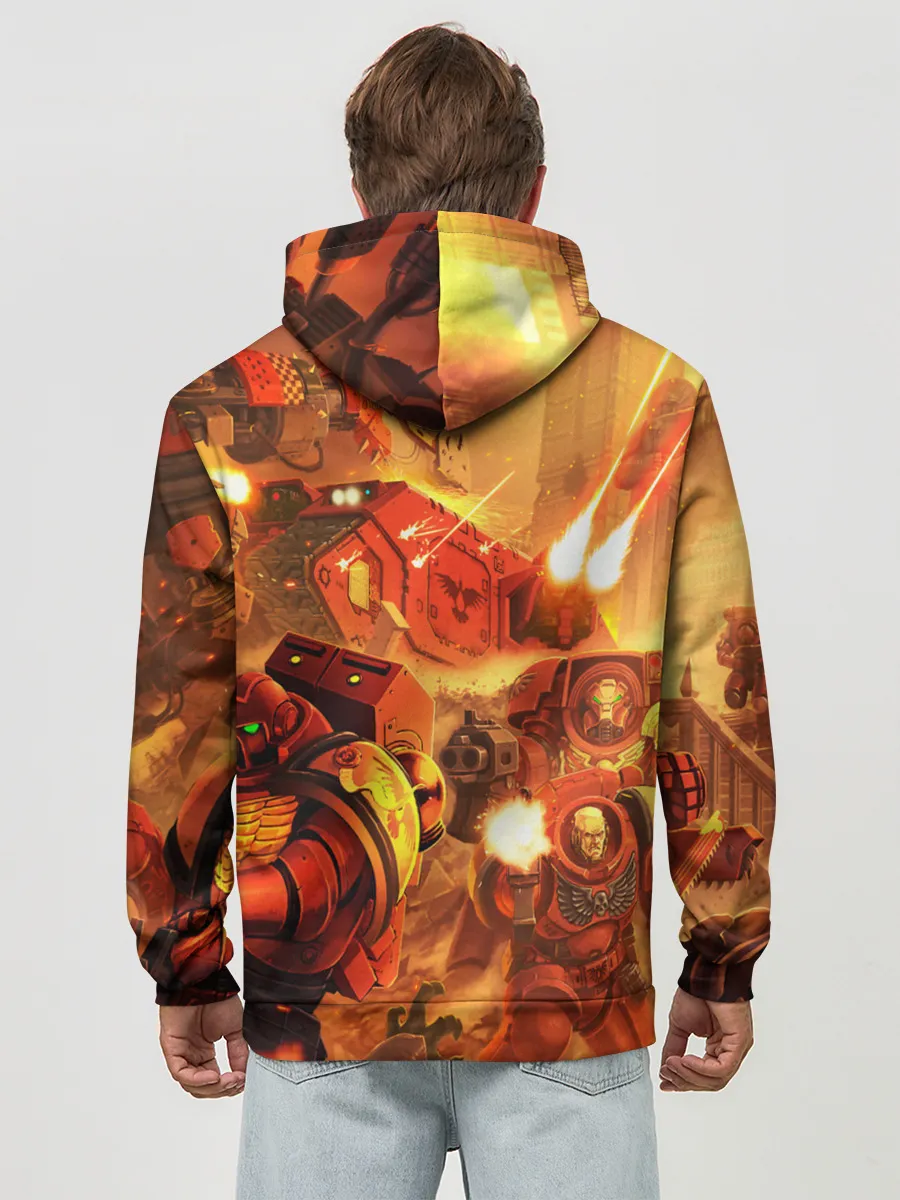 Худи мужской база хлопок / WARHAMMER 40K