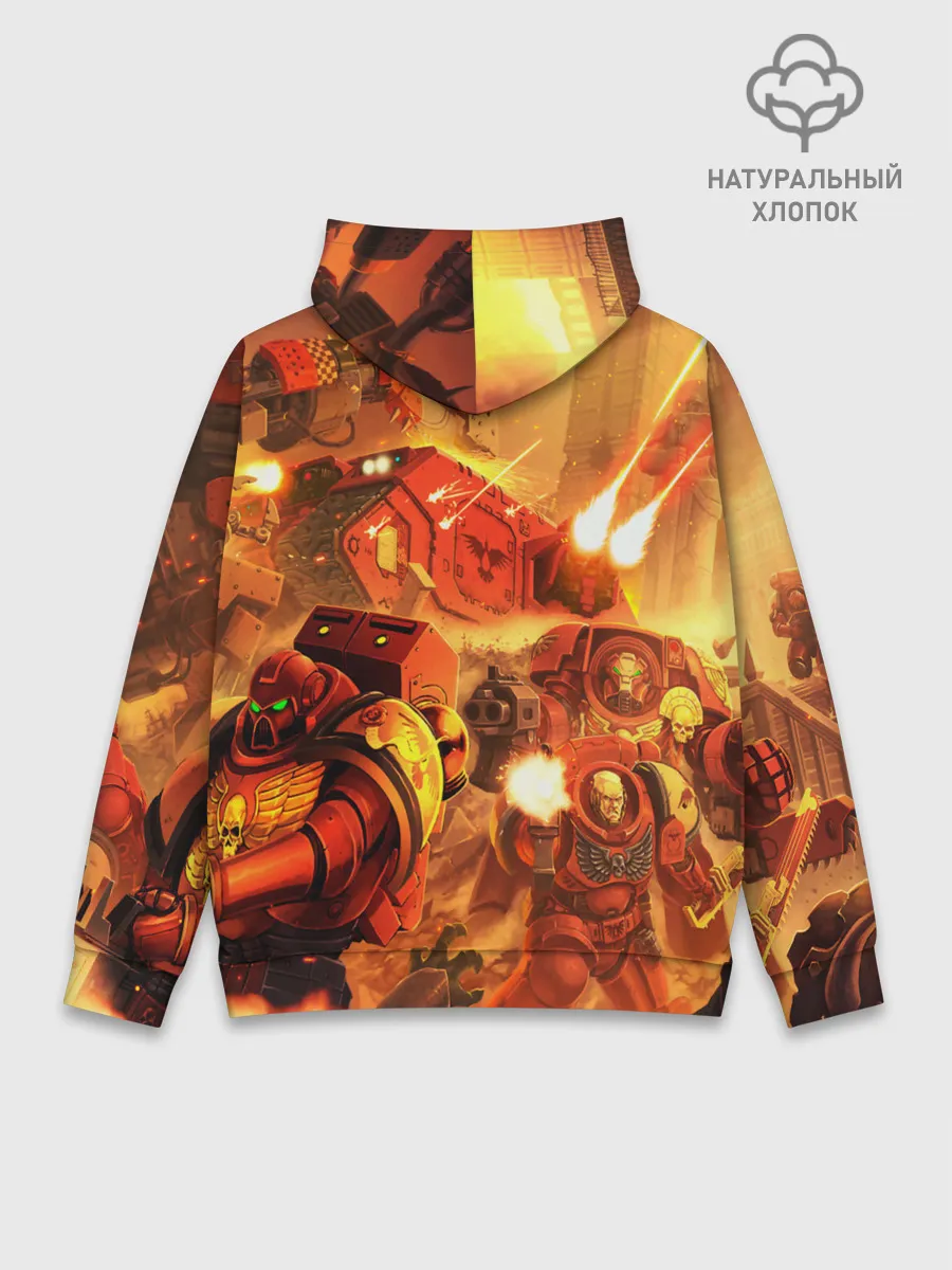 Худи мужской база хлопок / WARHAMMER 40K