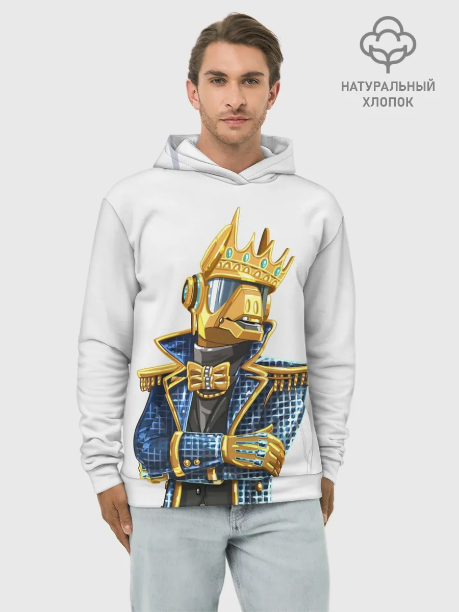 Худи мужской база хлопок / ФОРТНАЙТ X