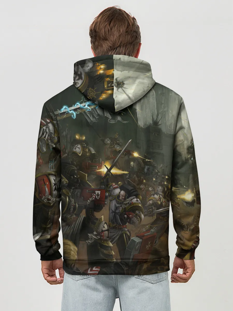 Худи мужской база хлопок / WARHAMMER 40K