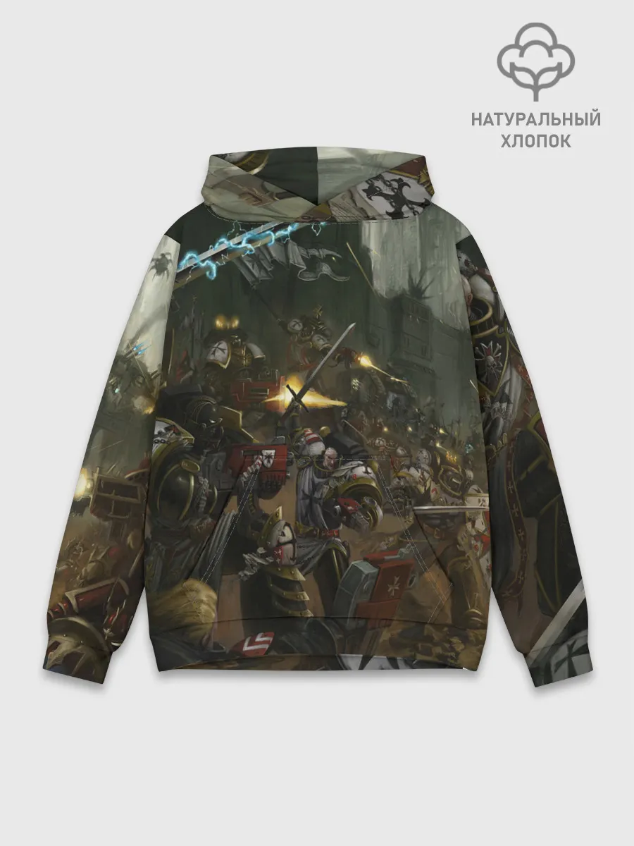 Худи мужской база хлопок / WARHAMMER 40K