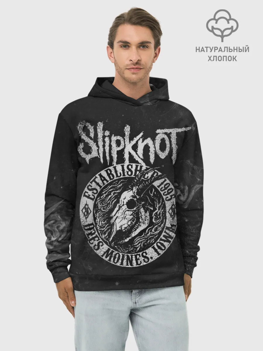 Худи мужской база хлопок / Slipknot