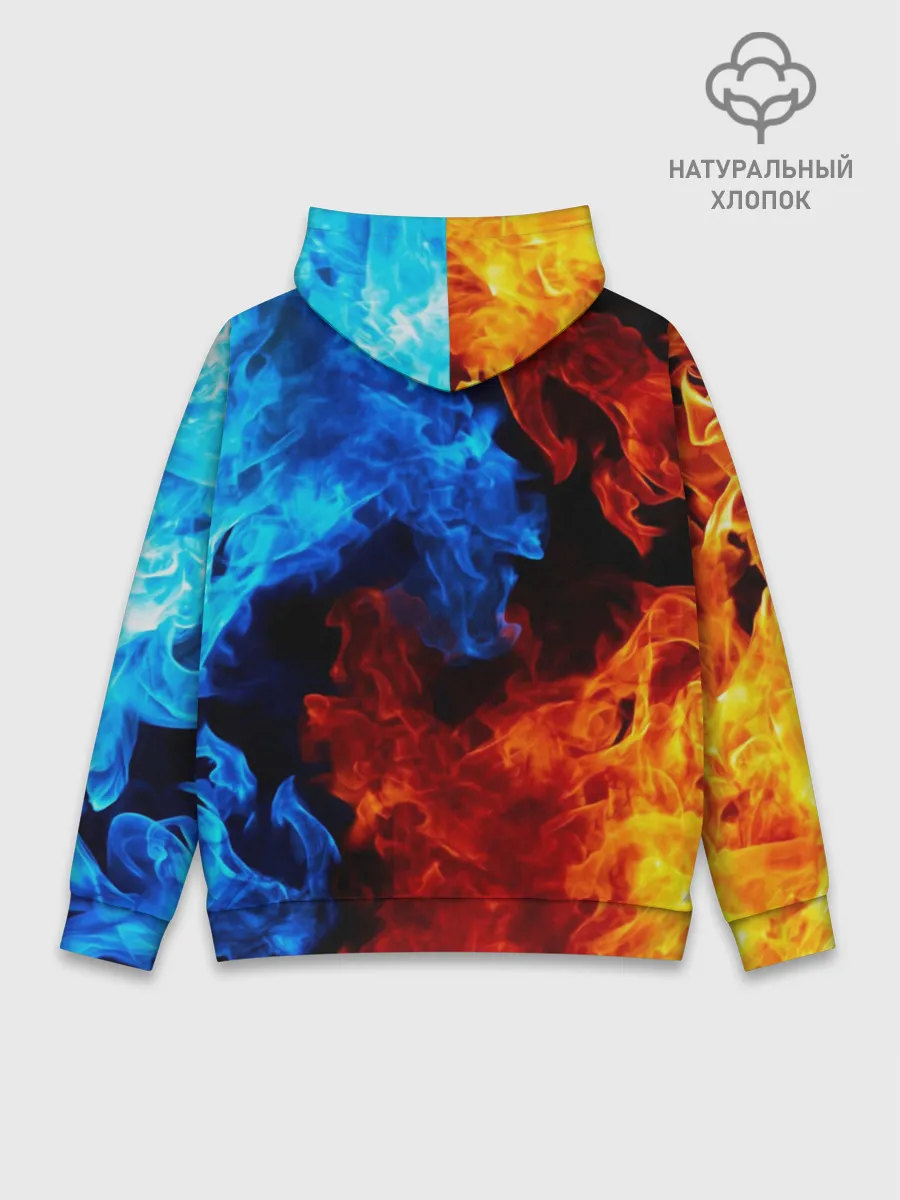 Худи мужской база хлопок / РЮКЗАК MARSHMELLO