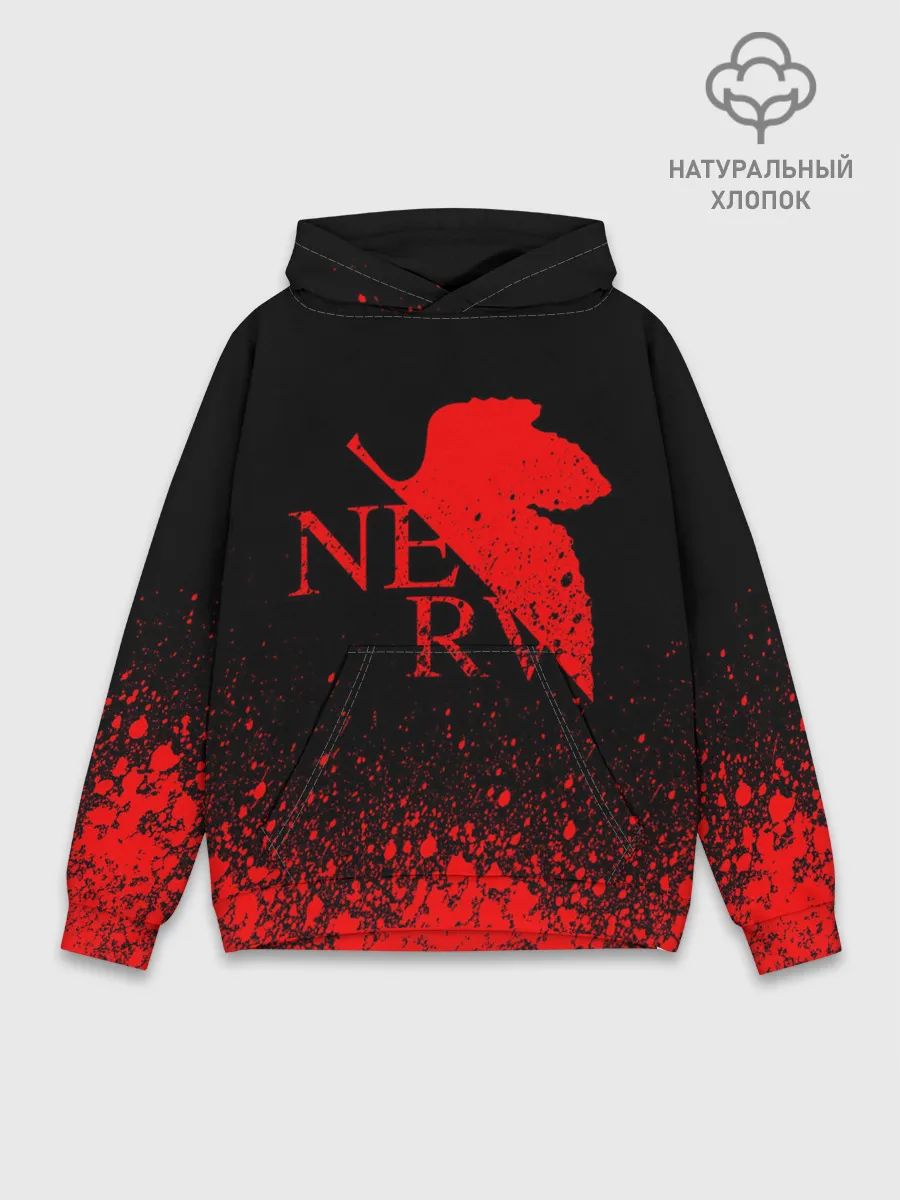 Худи мужской база хлопок / EVANGELION