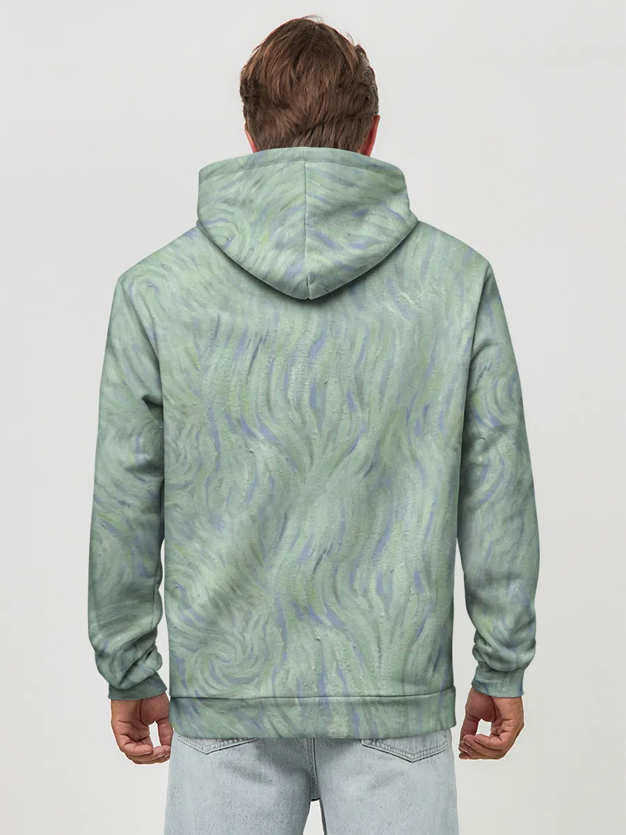 Худи мужской база хлопок / Ван Гог