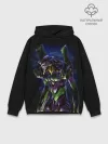 Худи мужской база хлопок / Боевой робот Евангелион