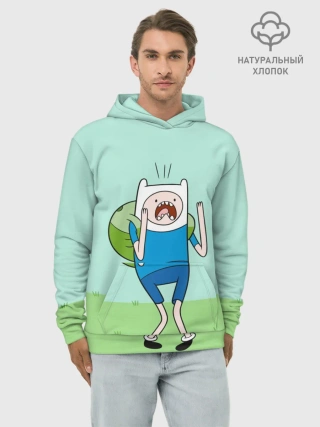 Худи мужской база хлопок / Finn