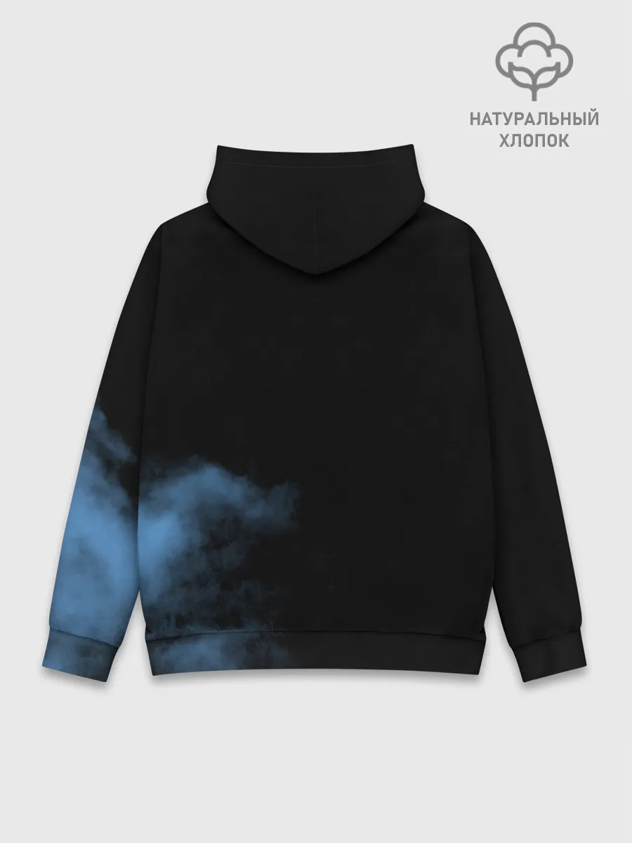 Худи мужской база хлопок / Острые козырьки