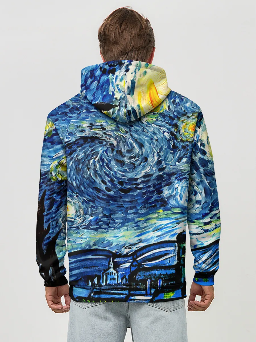 Худи мужской база хлопок / ВАНГОГ